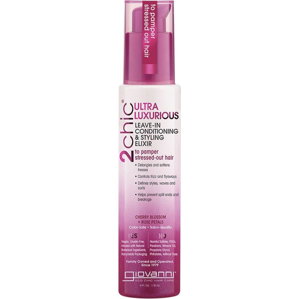 GC - 2chic® Ultra-Luxurious Leave-In Conditioning & Styling Elixir with Cherry Blossom & Rose Petals 118 ml