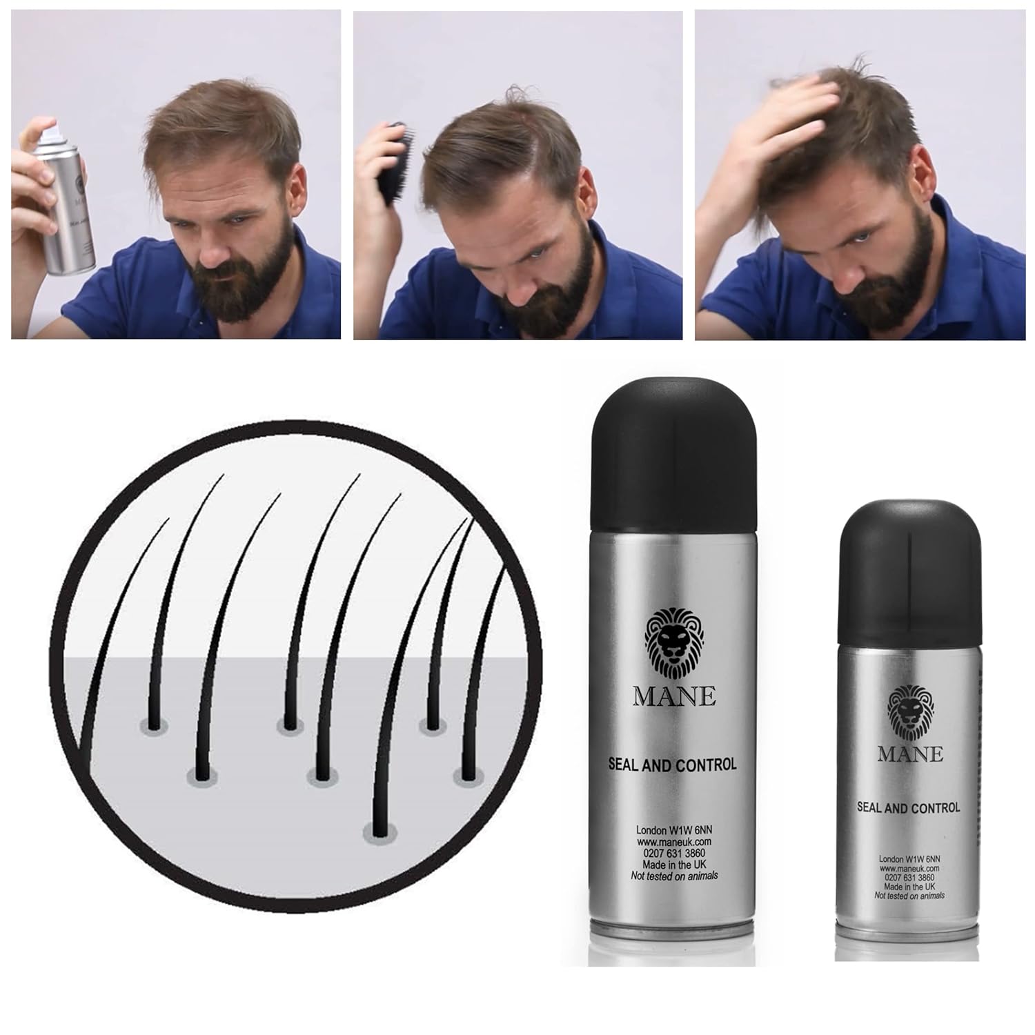 Mane Seal and Control Hair Spray 200 ml