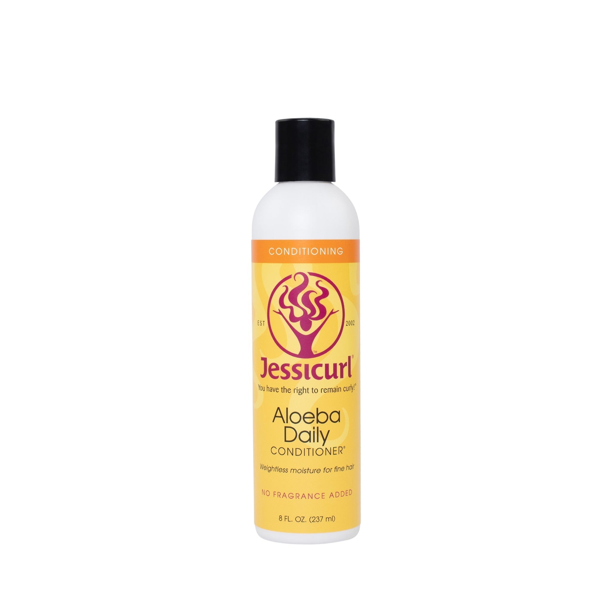 JessiCurl - Aloeba Daily Conditioner - No Fragrance - 8 oz. / 236 ml