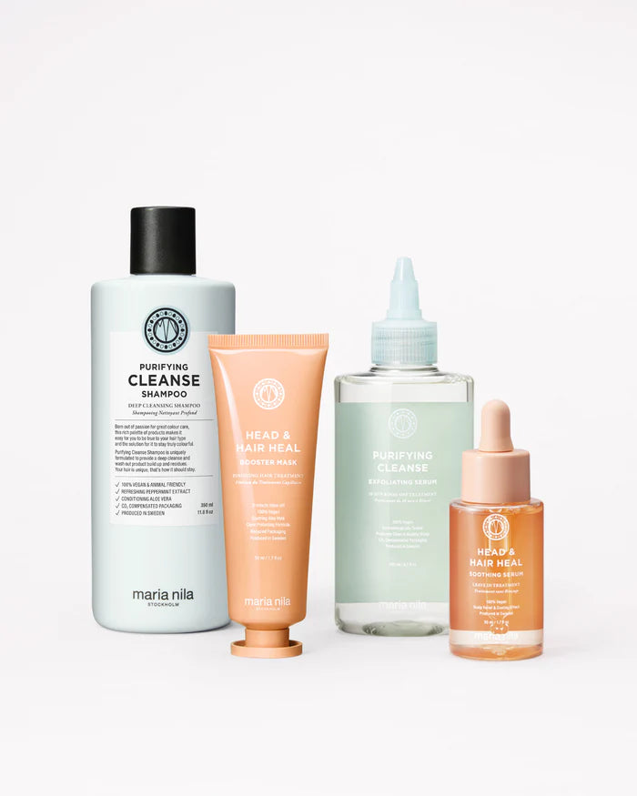 Maria Nila - Deep Exfoliating Cleanse Set (hoofdhuid en haar reset)