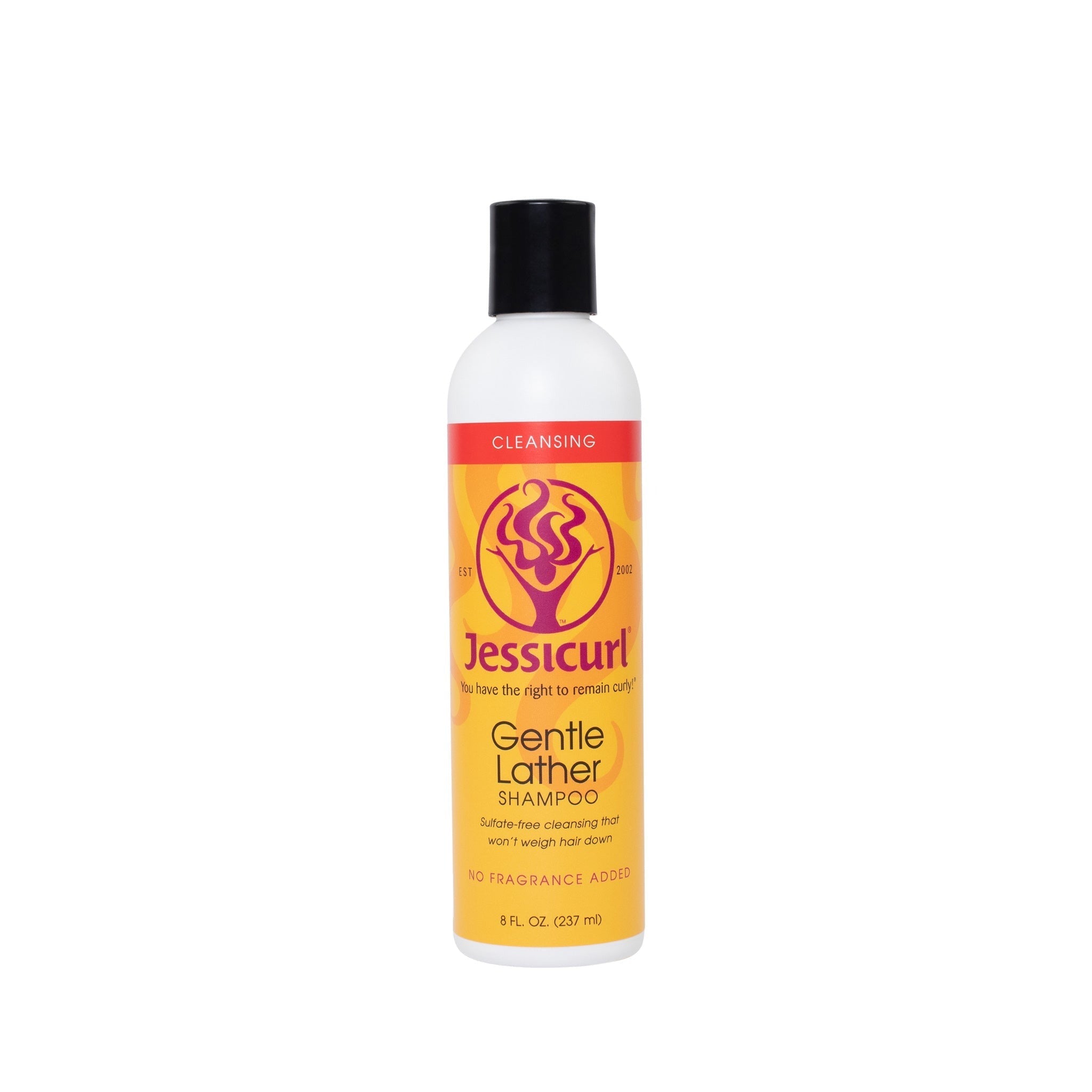 JessiCurl - Gentle Lather Shampoo - No Fragrance - 8 oz. / 236 ml
