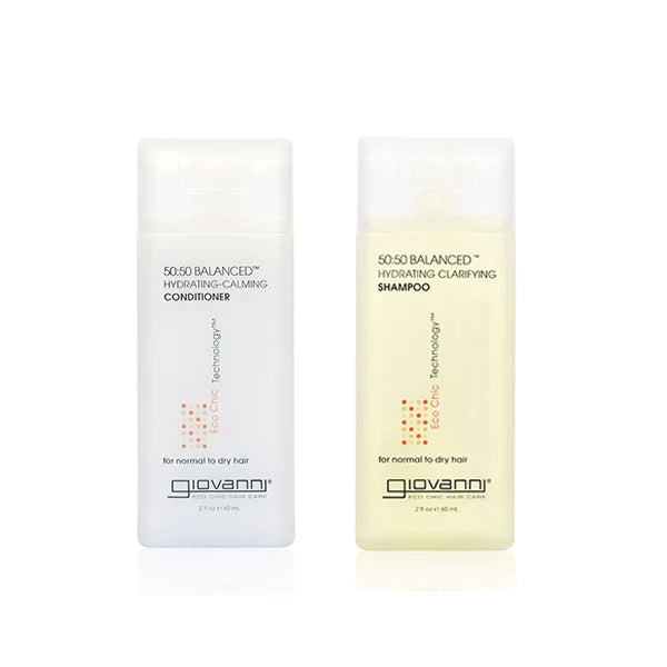 GC - 50/50 Balanced Travel Set - Shampoo + Conditioner 2x 60 ml