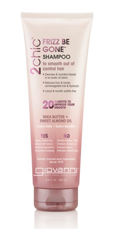 GC - 2chic® Frizz Be Gone Shea Butter & Sweet Almond Oil Shampoo (Travel) 44 ml