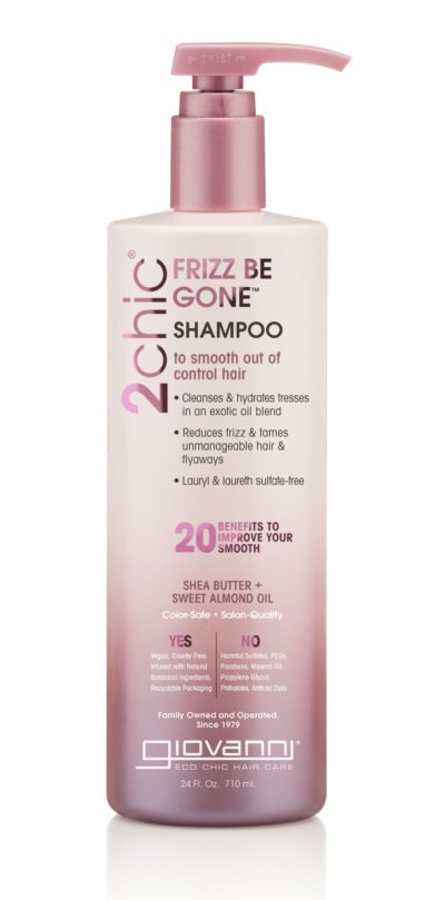 GC - 2chic® Frizz Be Gone Shea Butter & Sweet Almond Oil Shampoo (Value) 710 ml