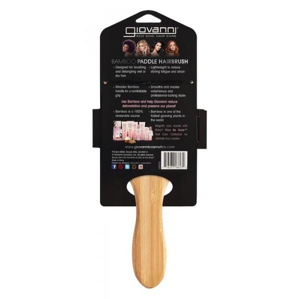 Giovanni Cosmetics - Bamboo Paddle Hair Brush with Nylon Bristles