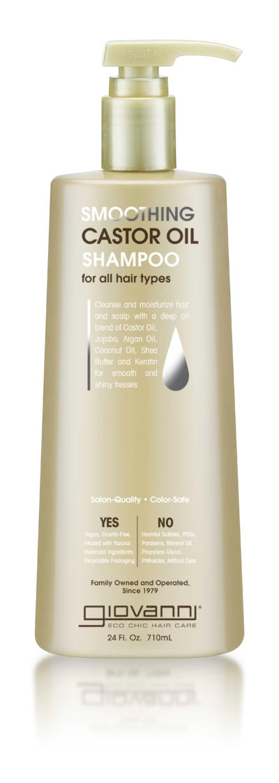 Giovanni Cosmetics - Smoothing Castor Oil Shampoo