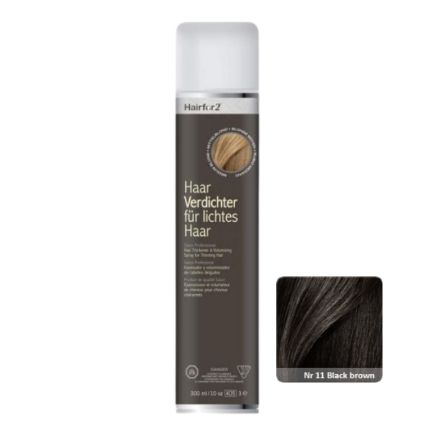 Hairfor2 Colorspray - 300 ml - Grijs