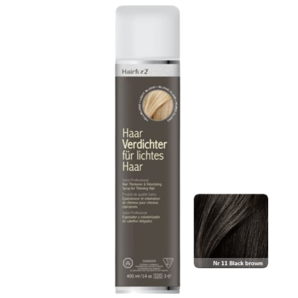 Hairfor2 Colorspray - 400 ml - Grijs