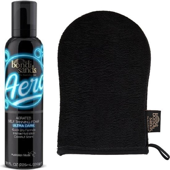 Bondi Sands - Aero Self Tanning Foam - Ultra Dark en Application Mitt