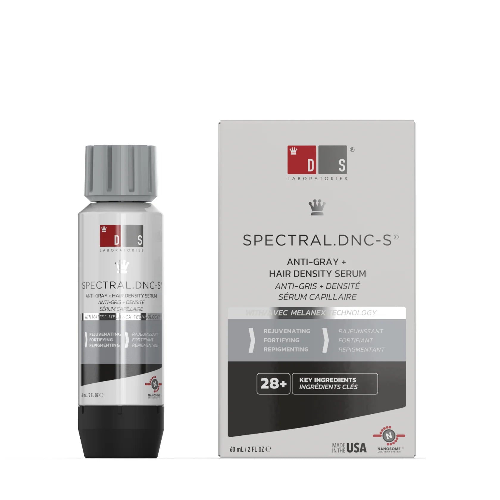 DS Laboratories Spectral DNC-S - Anti-Grijs + Anti Haaruitval Therapie 60ml