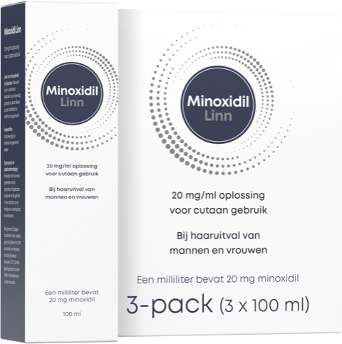 Minoxidil Linn 2% - 3-pack (3x100ml)