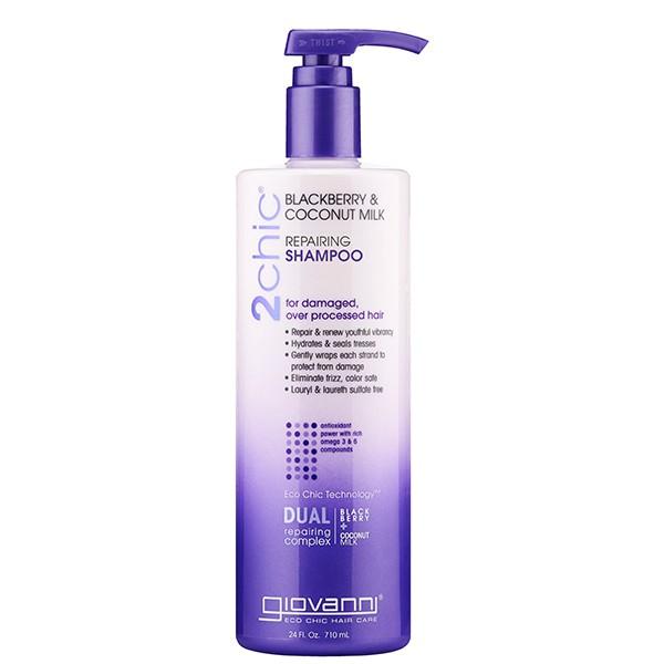 GC - 2chic® Repairing Shampoo with Blackberry & Coconut Milk (Travel Size) 44 ml
