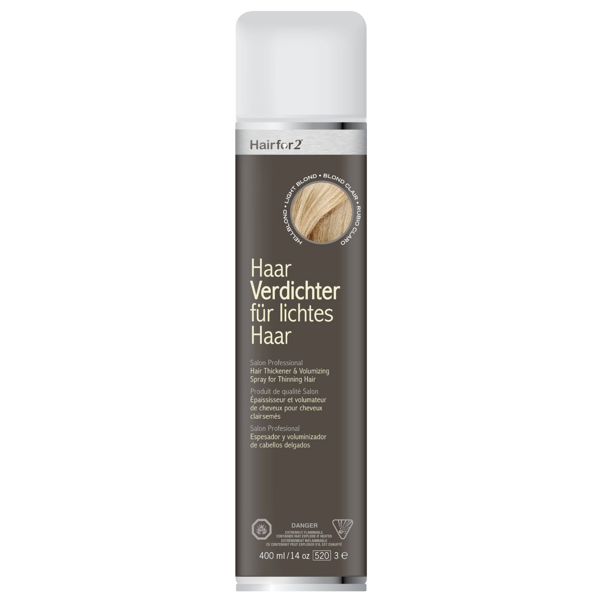 Hairfor2 Colorspray - 400 ml - Zwartbruin