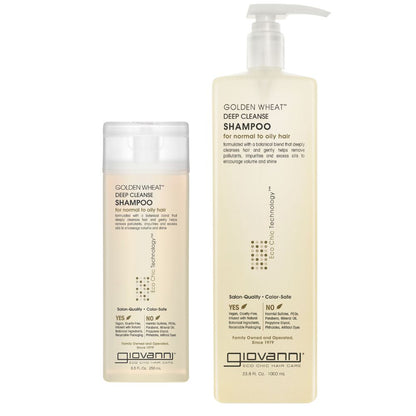 Giovanni Cosmetics - Golden Wheat Deep Cleanse Shampoo