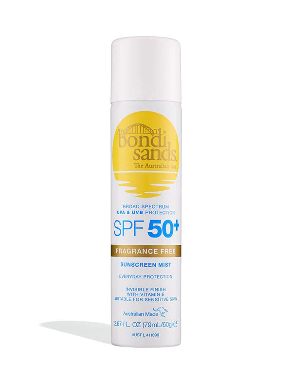 Bondi Sands Sunscreen Spray Mist Face SPF 50+ F/F - 79 ml