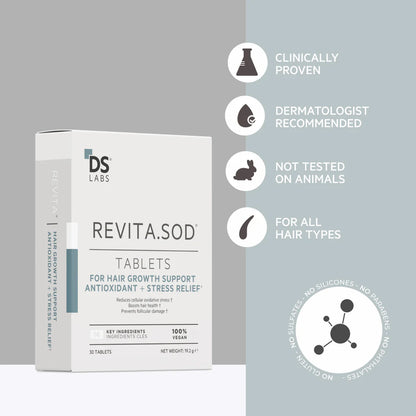 DS Laboratories Revita.SOD Haar Tabletten (30 stuks)