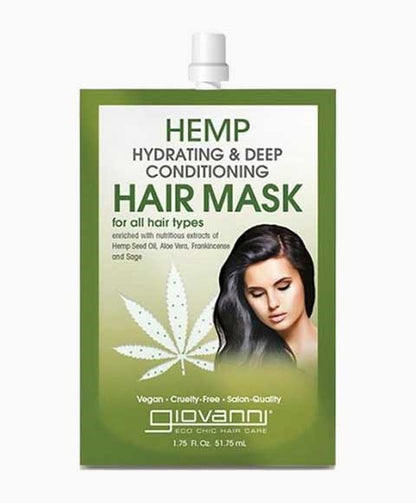 Giovanni Cosmetics - Hemp Hydrating Deep Conditioning Hair Mask