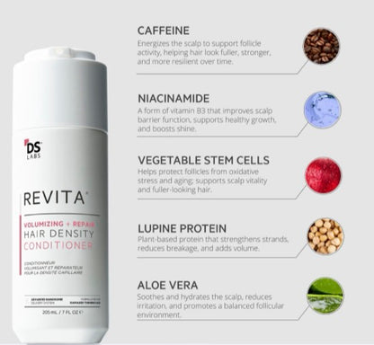 DS Laboratories Revita Volumizing Conditioner voor vrouwen - 205 ml