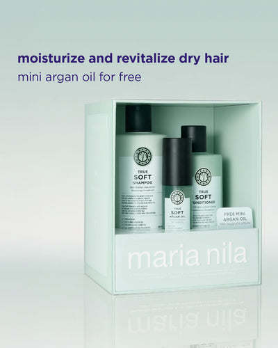 Maria Nila True Soft Beauty Box met mini Argan Oil