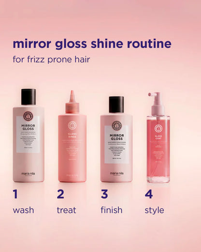 Maria Nila Mirror Gloss - high shine haarverzorgingslijn voor glanzend, pluisvrij haar