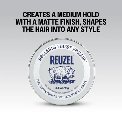 Reuzel - Clay Matte Pomade