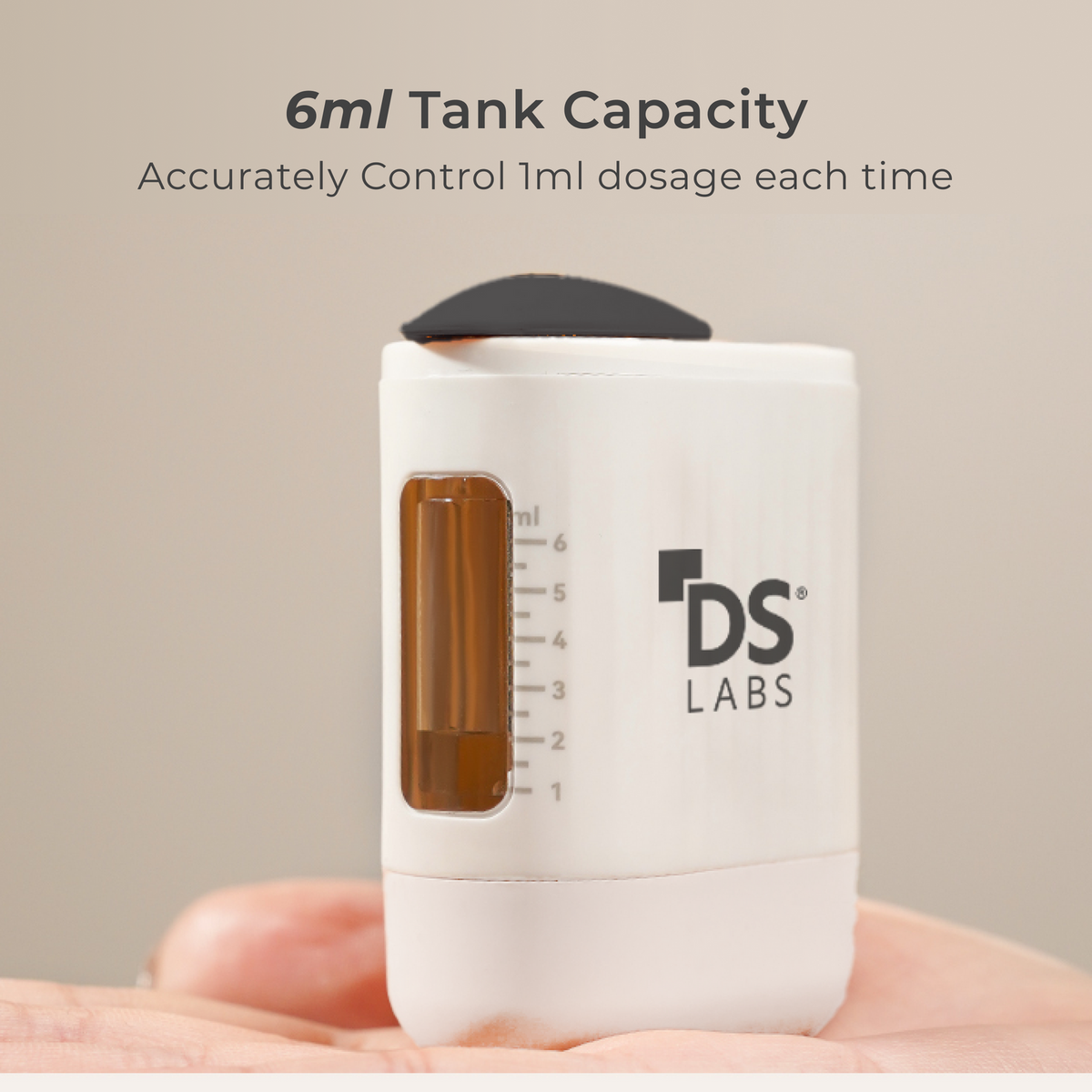 DS Labs Scalp Activator met vloeistofreservoir en schaalverdeling