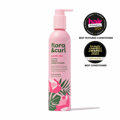 Flora & Curl Rose Water Cream Conditioner 300 ml, conditioner