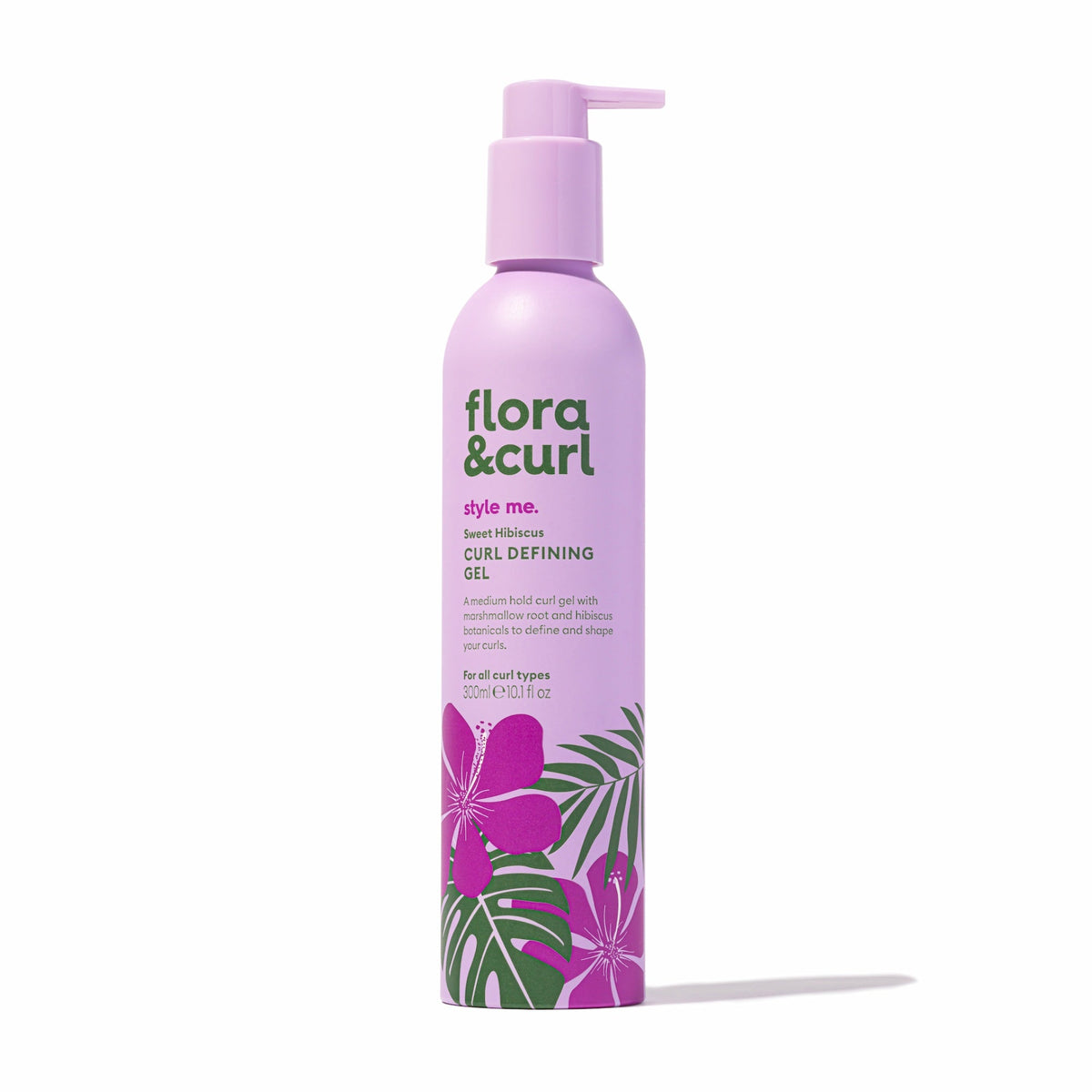 Flora & Curl Sweet Hibiscus Curl Defining Gel 300 ml, krullengel