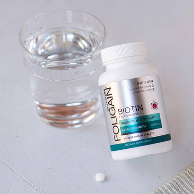 Foligain Biotine supplement 10.000 MCG (60 st.)