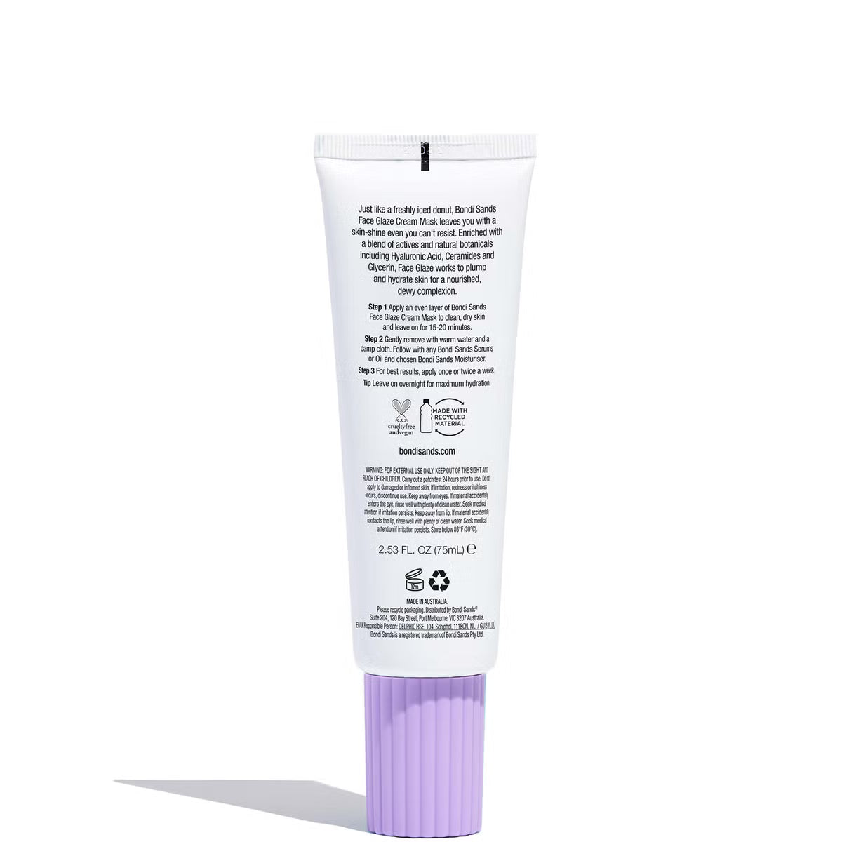 Bondi Sands Cream Mask Face Glaze - 75 ml