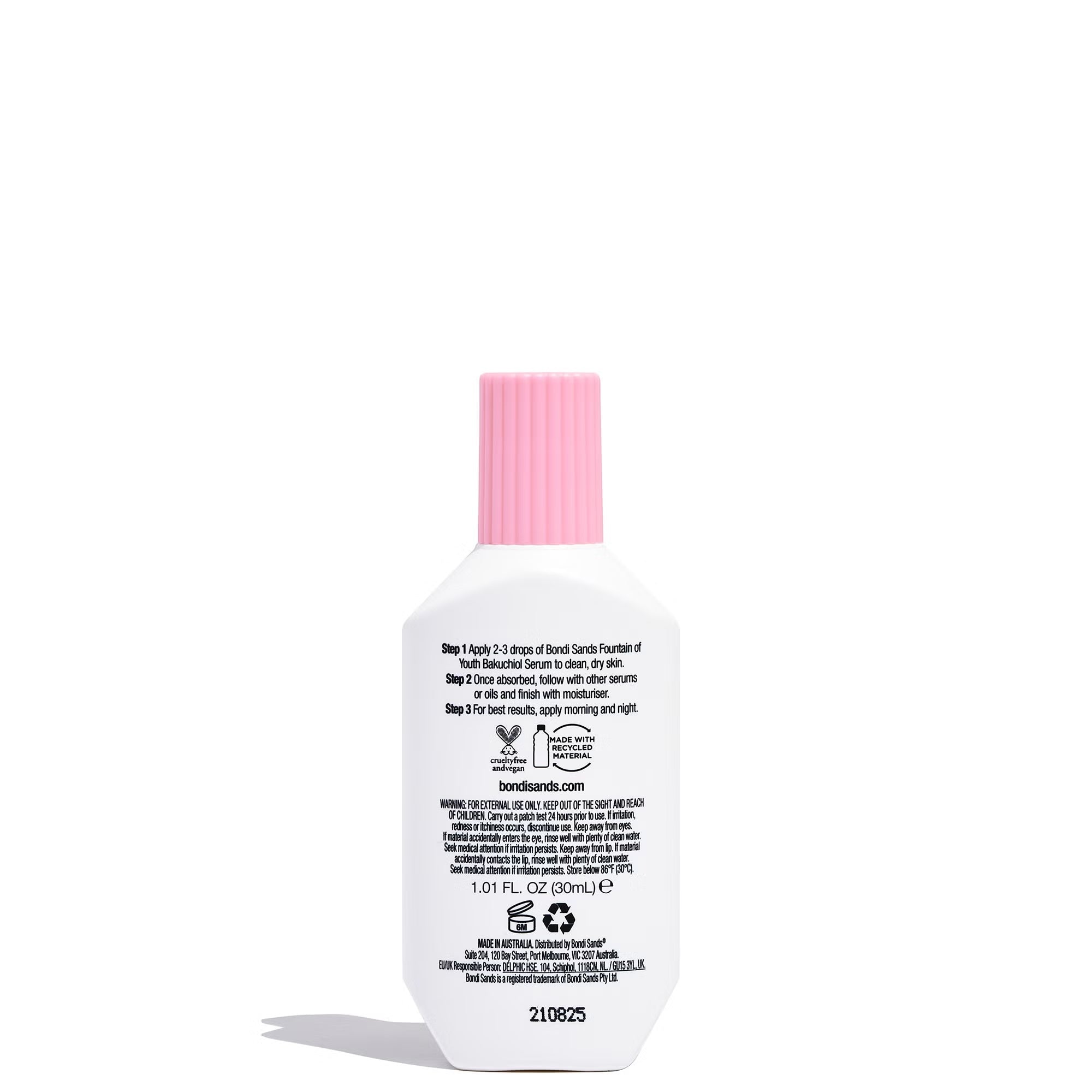 Bondi Sands Serum Bakuchiol Fountain of Youth - Anti-Aging Skincare - 30 ml