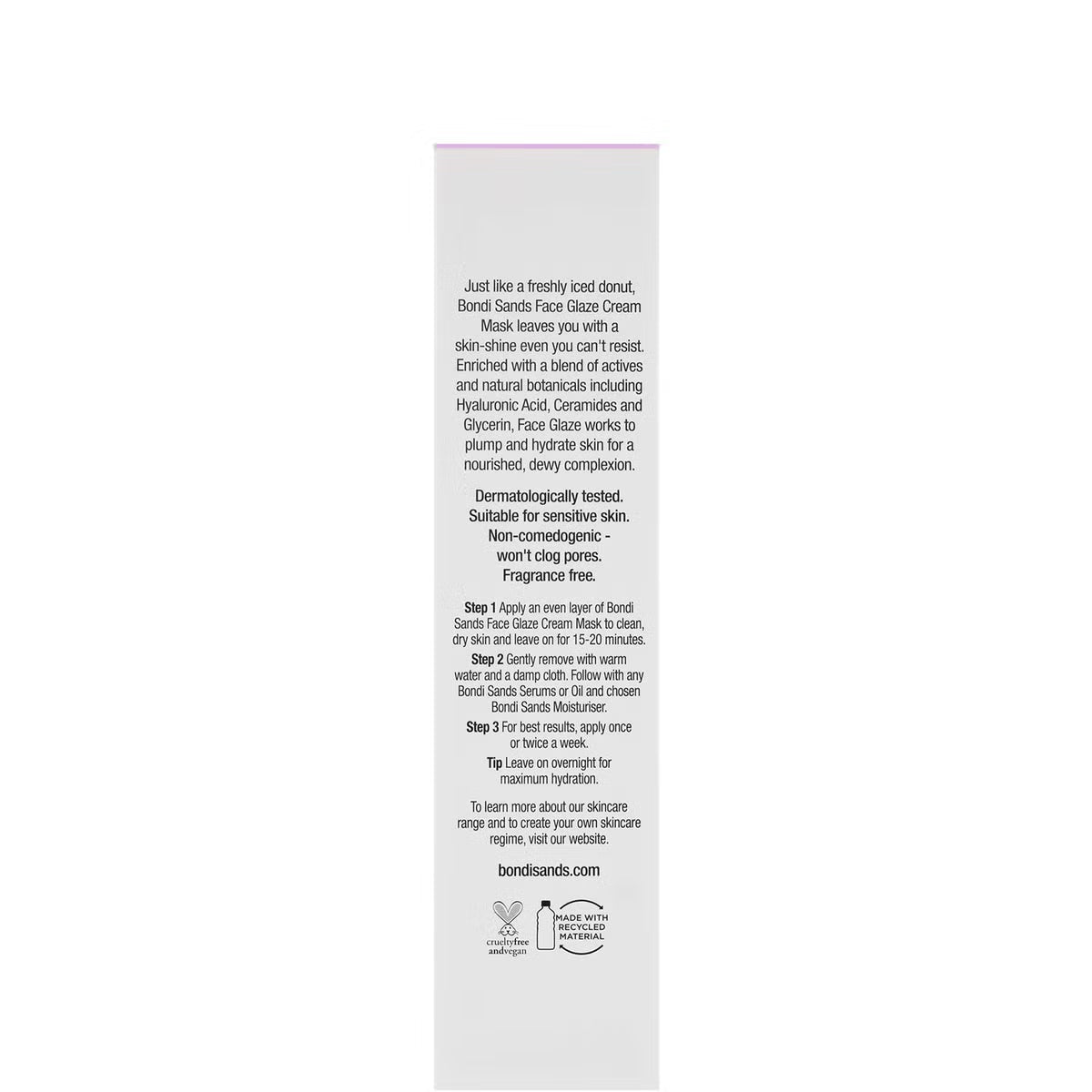 Bondi Sands Cream Mask Face Glaze - 75 ml