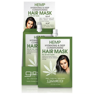 Giovanni Cosmetics - Hemp Hydrating Deep Conditioning Hair Mask 52ml