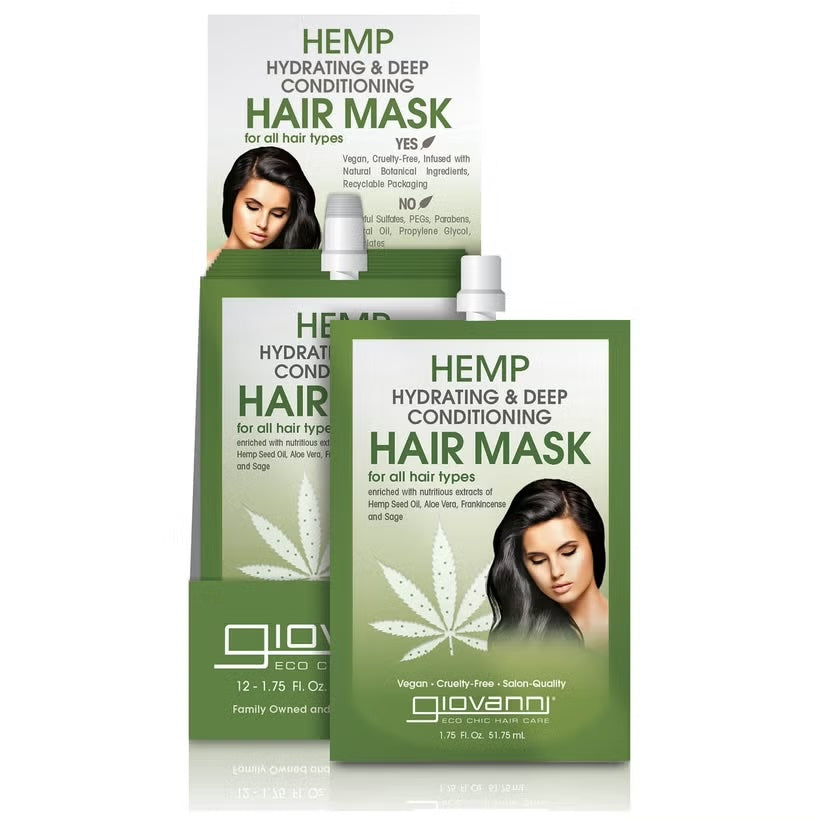 Giovanni Cosmetics - Hemp Hydrating Deep Conditioning Hair Mask