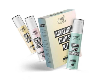 KIKI CURLS Amazing Curls Kit "Heaven In A Box" 3x200ml