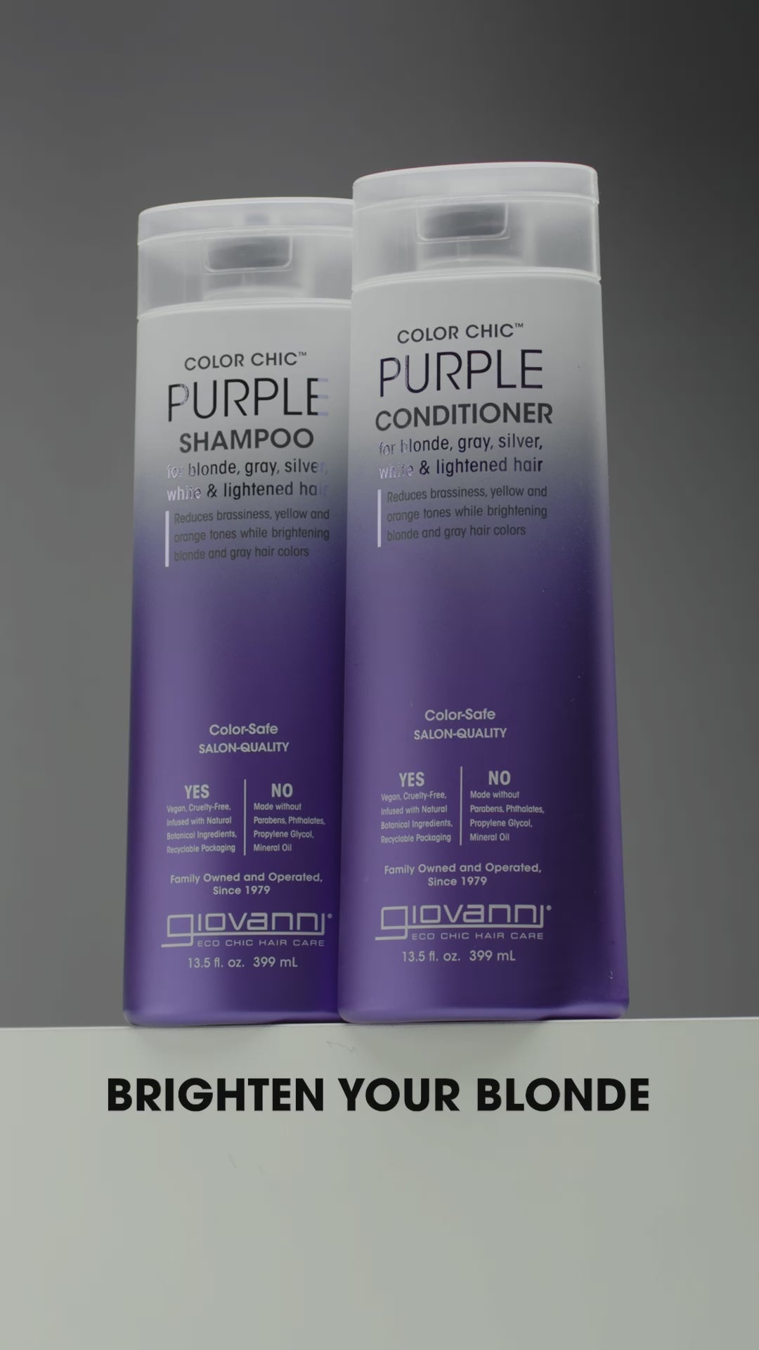 Giovanni Cosmetics - Color Chic Purple Conditioner - 399 ml