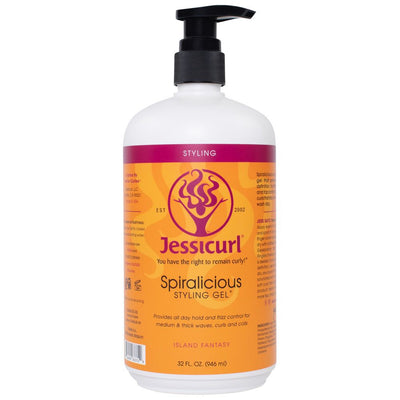 JessiCurl - Spiralicious Styling Gel - Island Fantasy - 8 oz. / 236 ml
