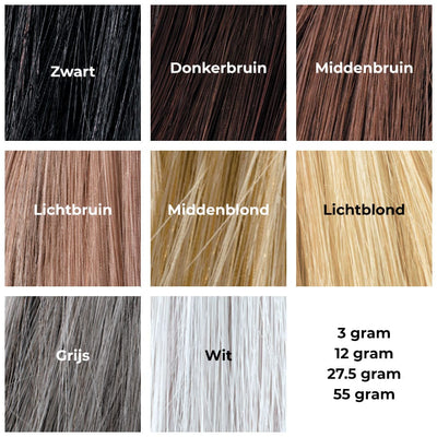 Toppik Hair Building Fibers - kastanjebruin 55 gram