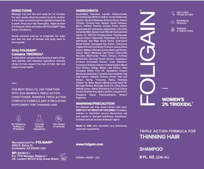 Foligain Stimulerende Shampoo Vrouw