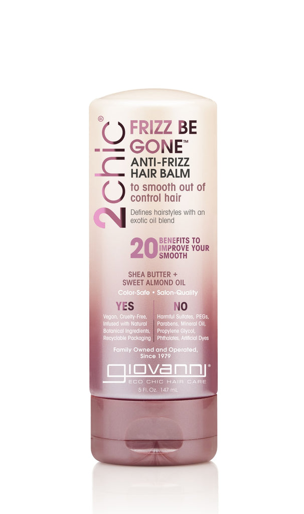 Giovanni Cosmetics - 2chic®  - Frizz Be Gone Shea Butter & Sweet Almond Oil Anti-Frizz Hair Balm 147 ml