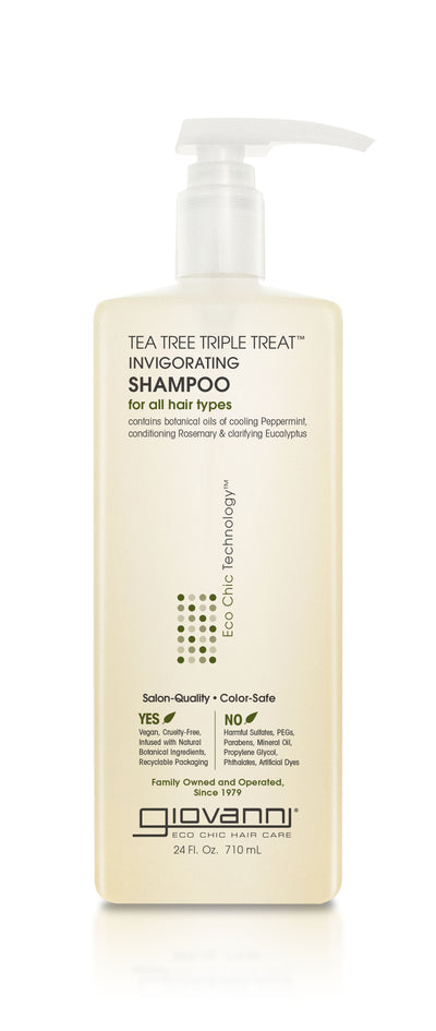 Giovanni Cosmetics - Tea Tree Triple Treat Invigorating Shampoo