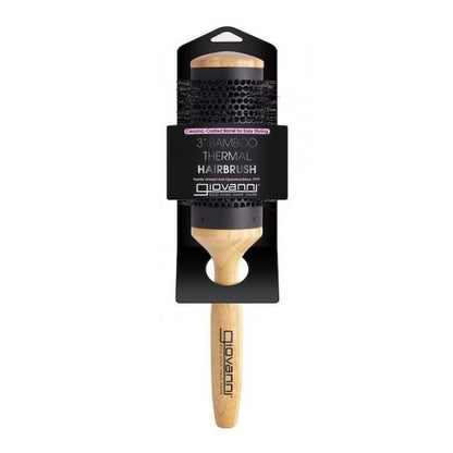 Giovanni Cosmetics - 3" Bamboo Thermal Hairbrush Ceramic-Coated Barrel