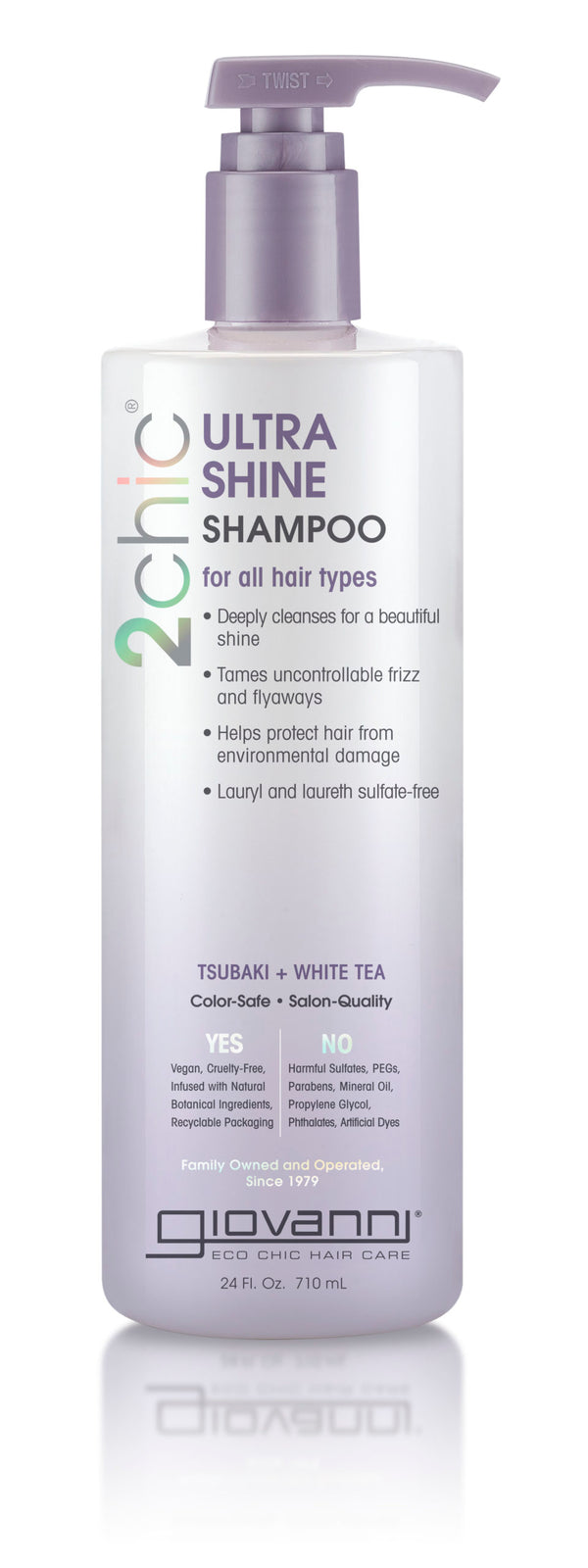 Giovanni Cosmetics 2chic - Ultra-Shine Shampoo with Tsubaki & White Tea