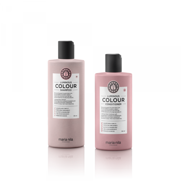 Maria Nila Luminous Colour Care Set (Shampoo + Conditioner)