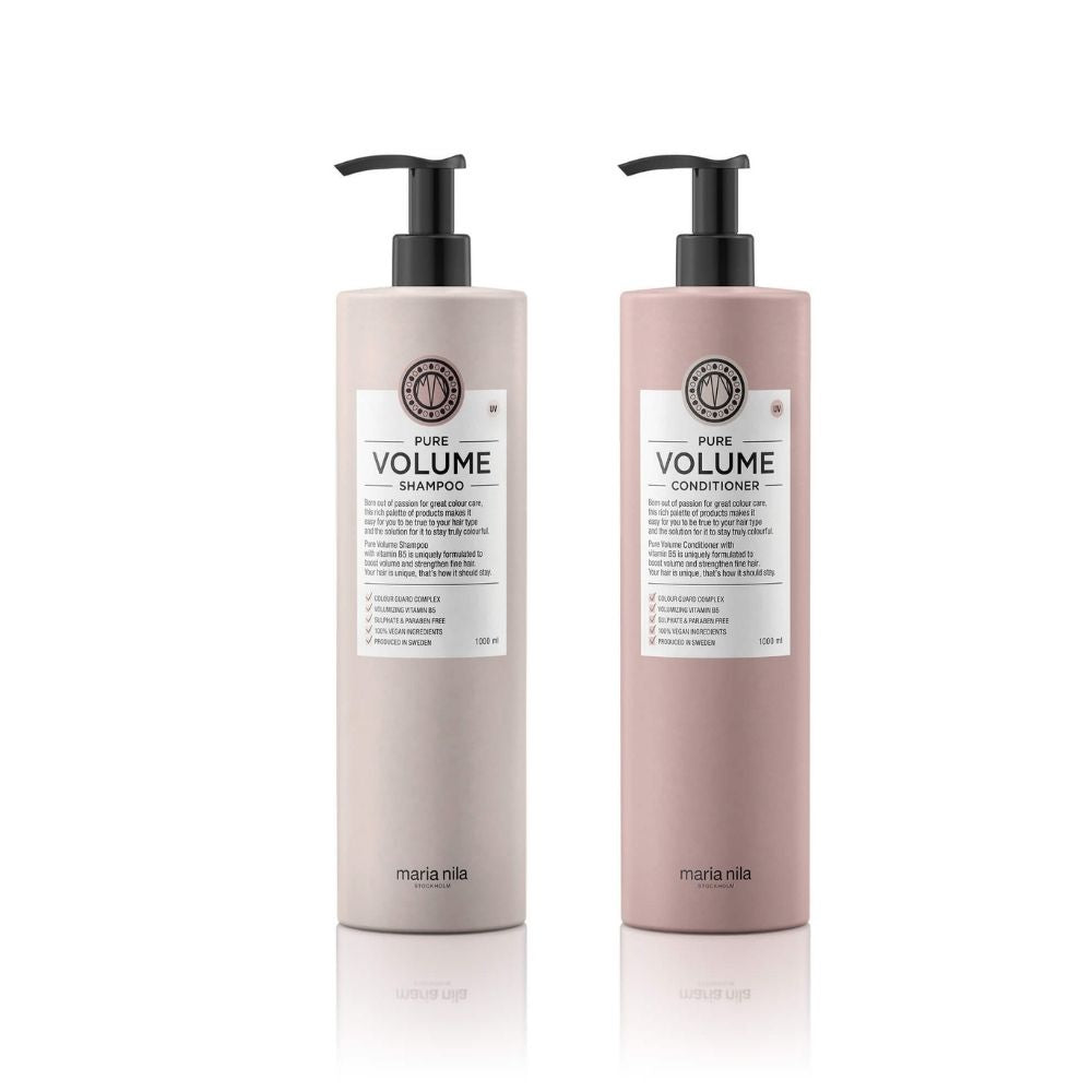Maria Nila Pure Volume XL Care Set (Shampoo + Conditioner)