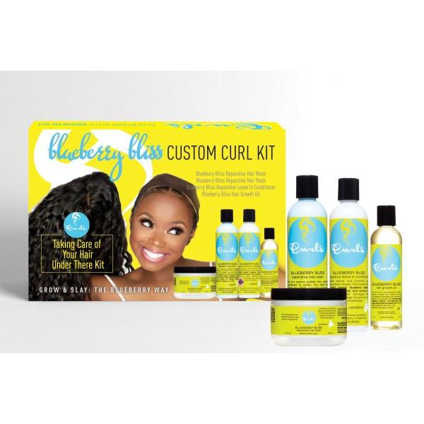 Curls Blueberry Bliss Custom Curl Taking Care Of Your Hair Under There Kit