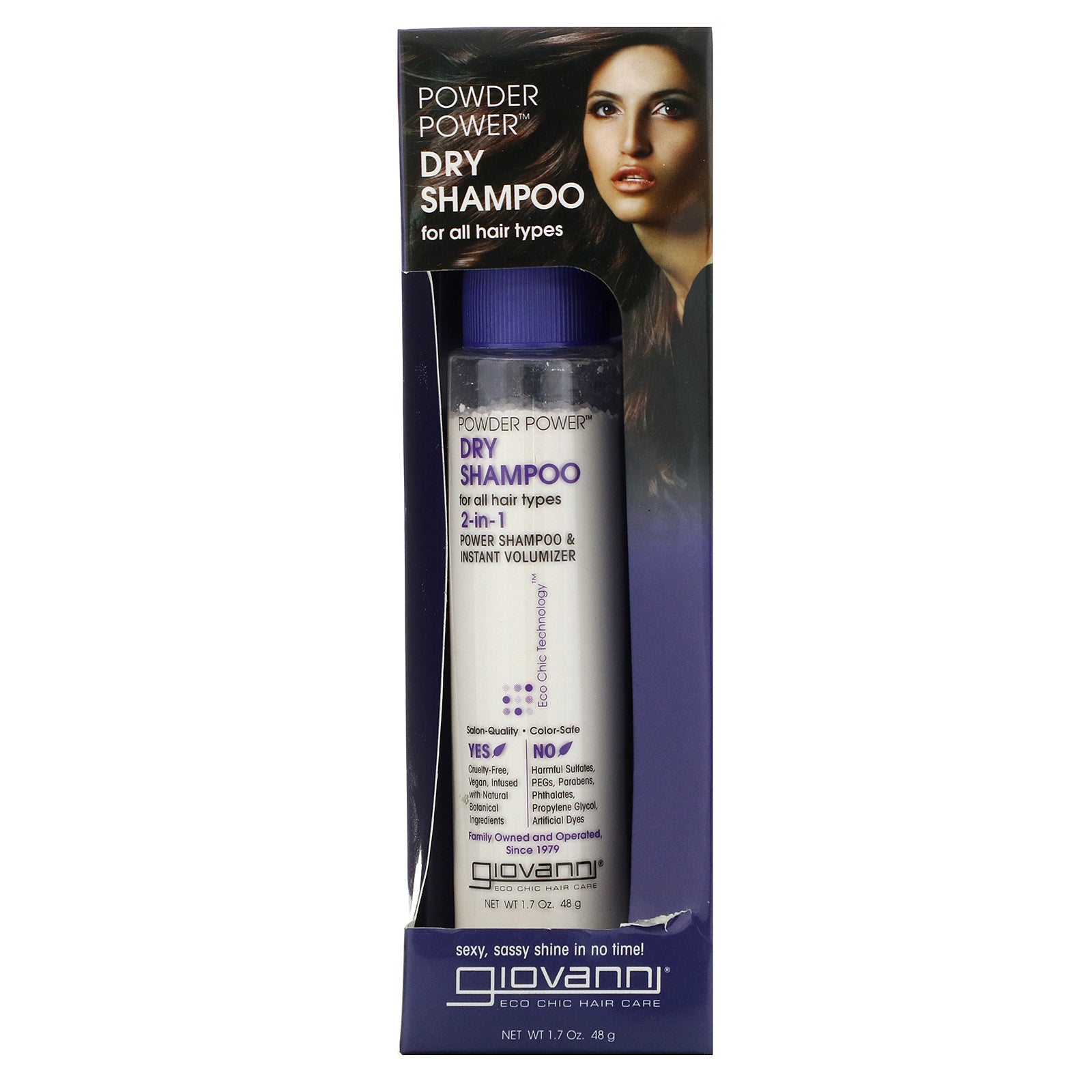 Giovanni Cosmetics - Powder Power Dry Shampoo for all hairtypes - 48 gram