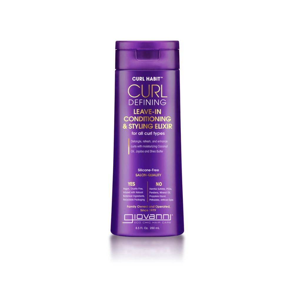 Giovanni Cosmetics - Curl Habit Curl Defining Leave-In Conditioning & Styling Elixir - 250ml