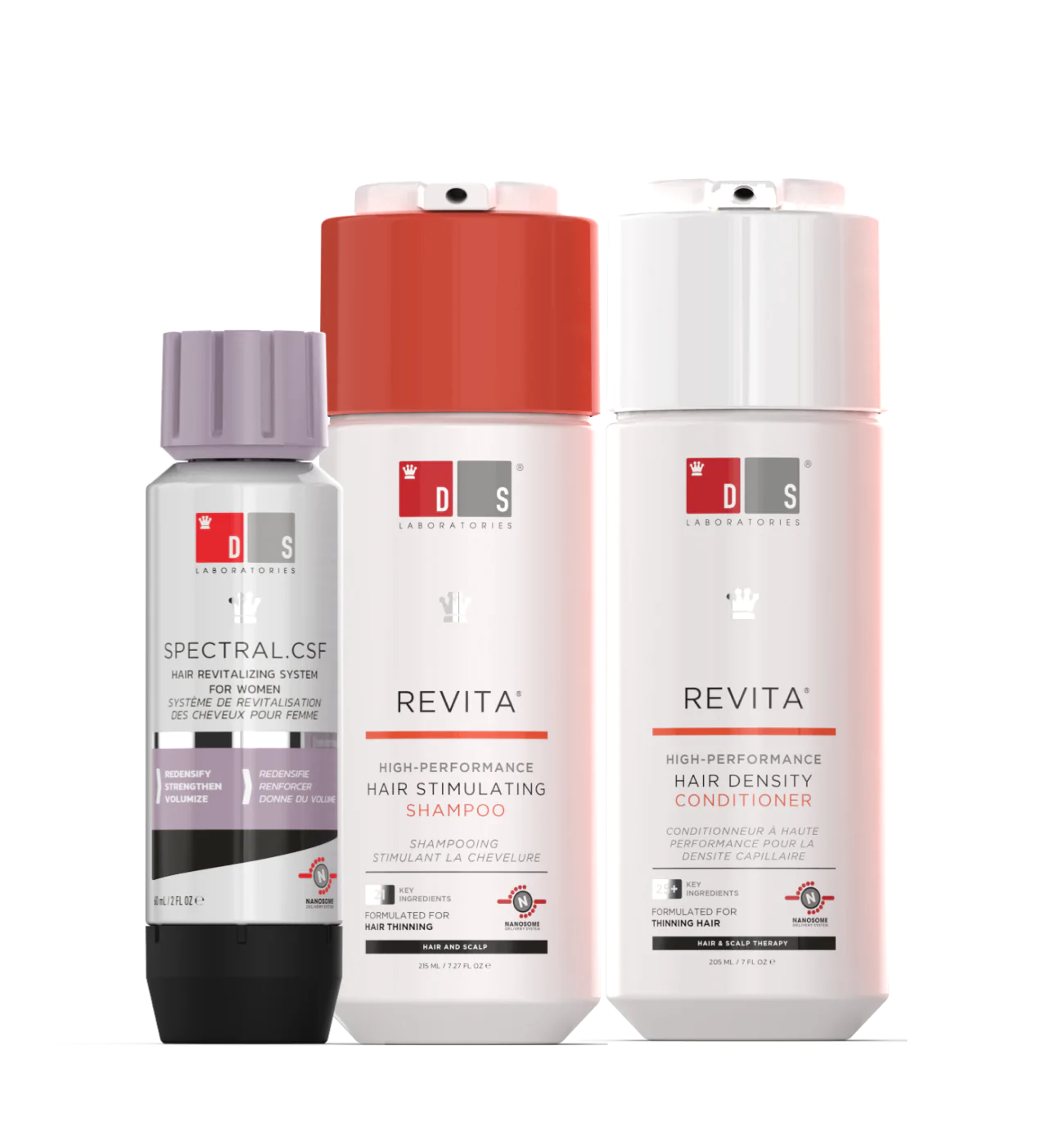 Women's Hair Loss Kit (Revita Shampoo/Conditioner + Spectral.CSF)