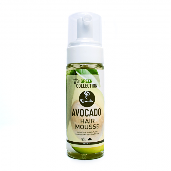 Curls The Green Collection Avocado Hair Mousse 236 ml
